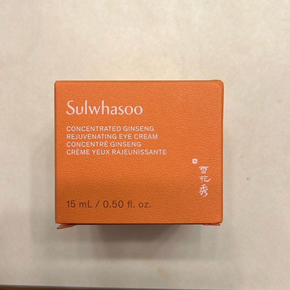 Sulwhasoo | Concentrated Ginseng Rejuvenating Eye Cream BNIB exp 09/2027